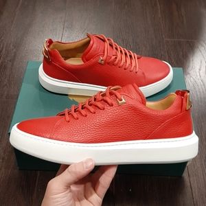 Men Buscemi Red Sneakers US 8